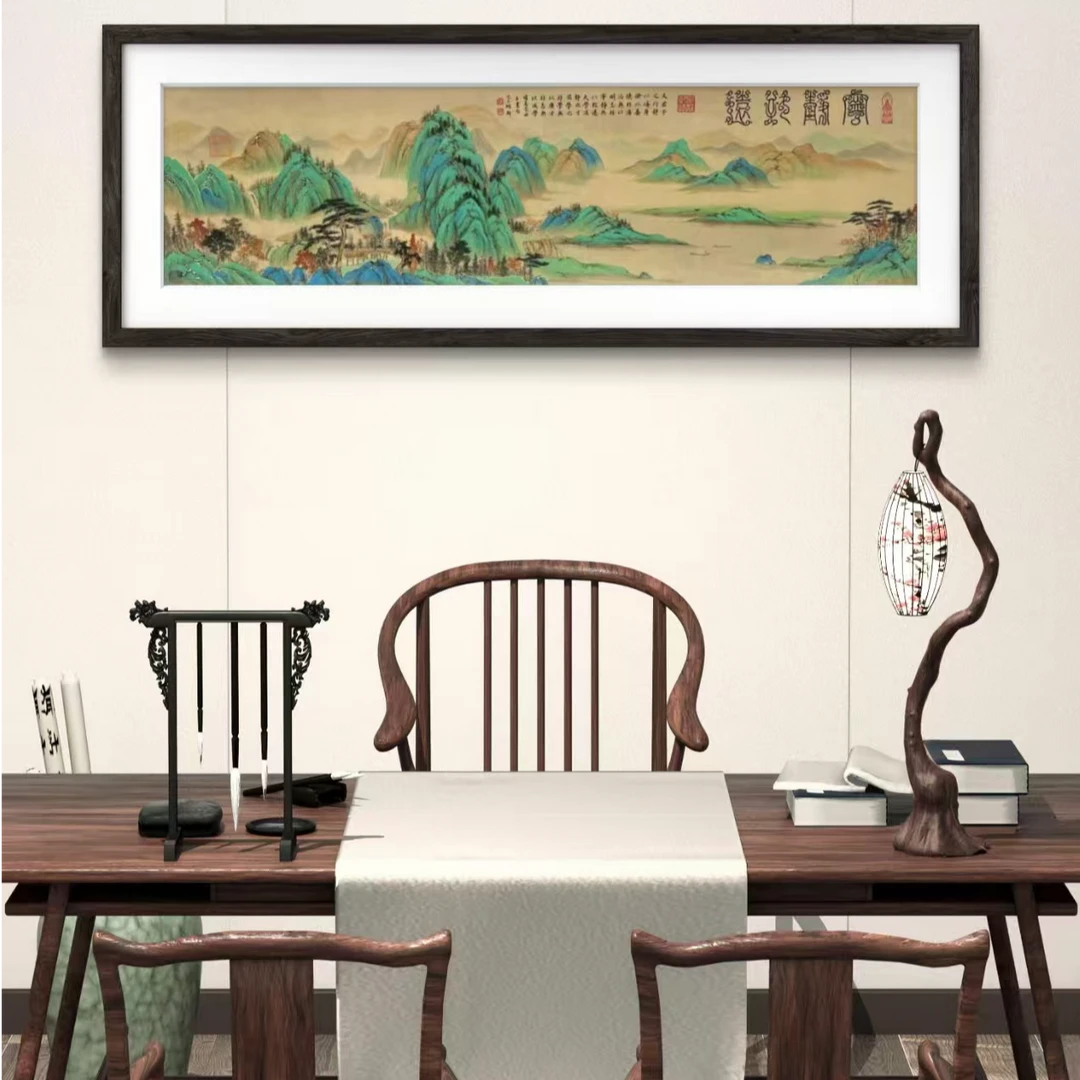 颜明轩纯手绘作品—《宁静致远》Y