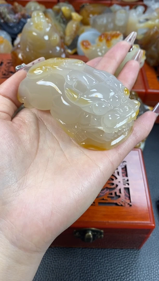 【闪购商品】玛瑙/玉髓手把未镶嵌1