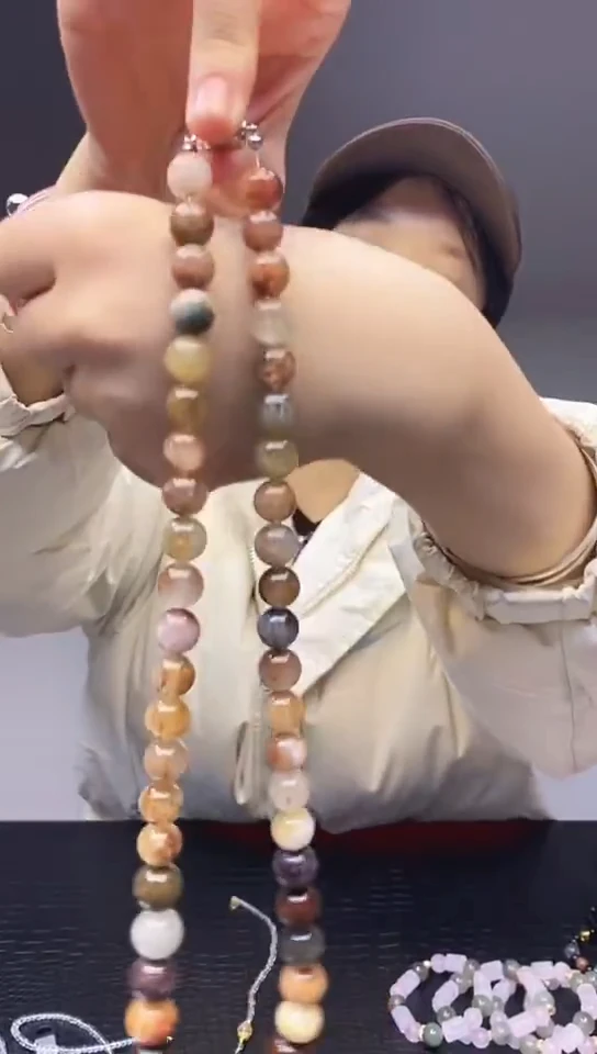 水晶摆件未镶嵌天然老矿料兔毛塔链