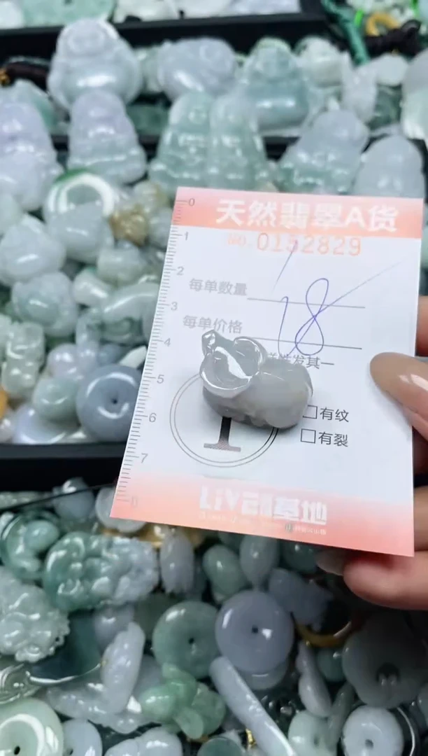 翡翠未镶嵌颈饰闪购0152829