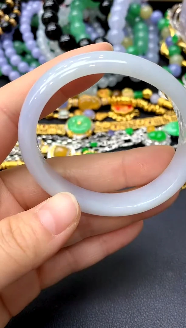 未镶嵌手镯翡翠391-中国好珍宝