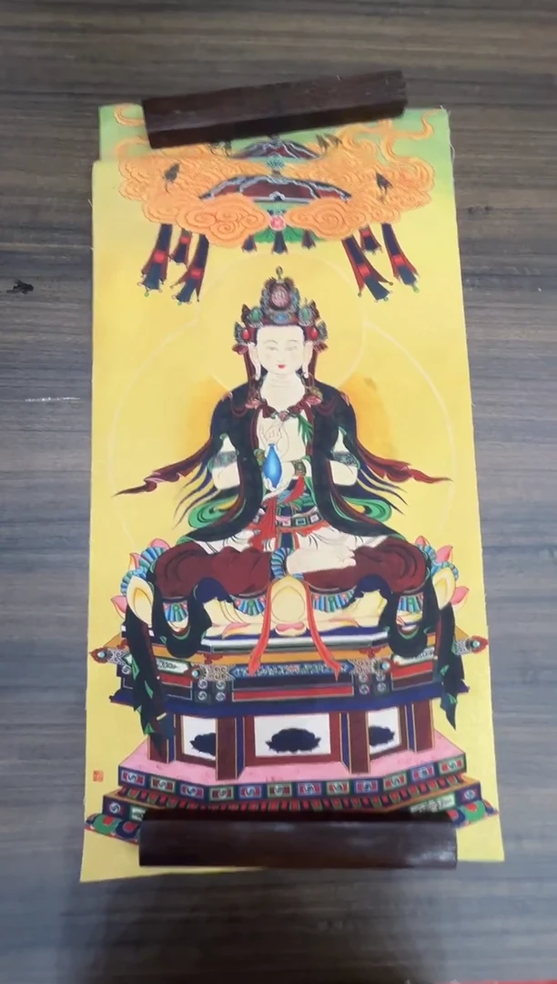 卷轴画唐卡16109