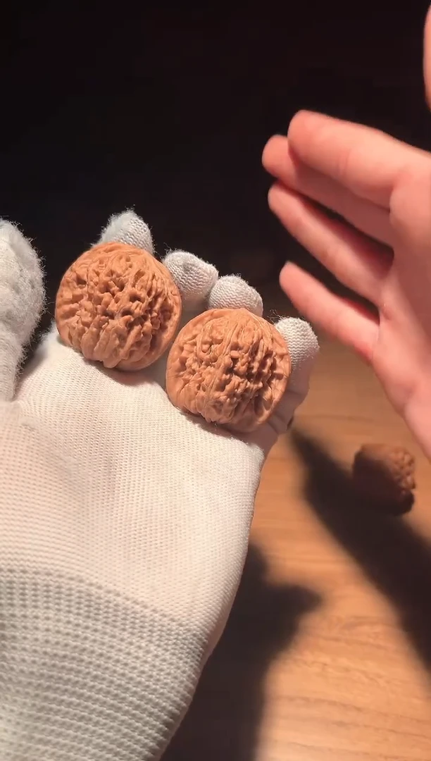 把件文玩核桃四座楼