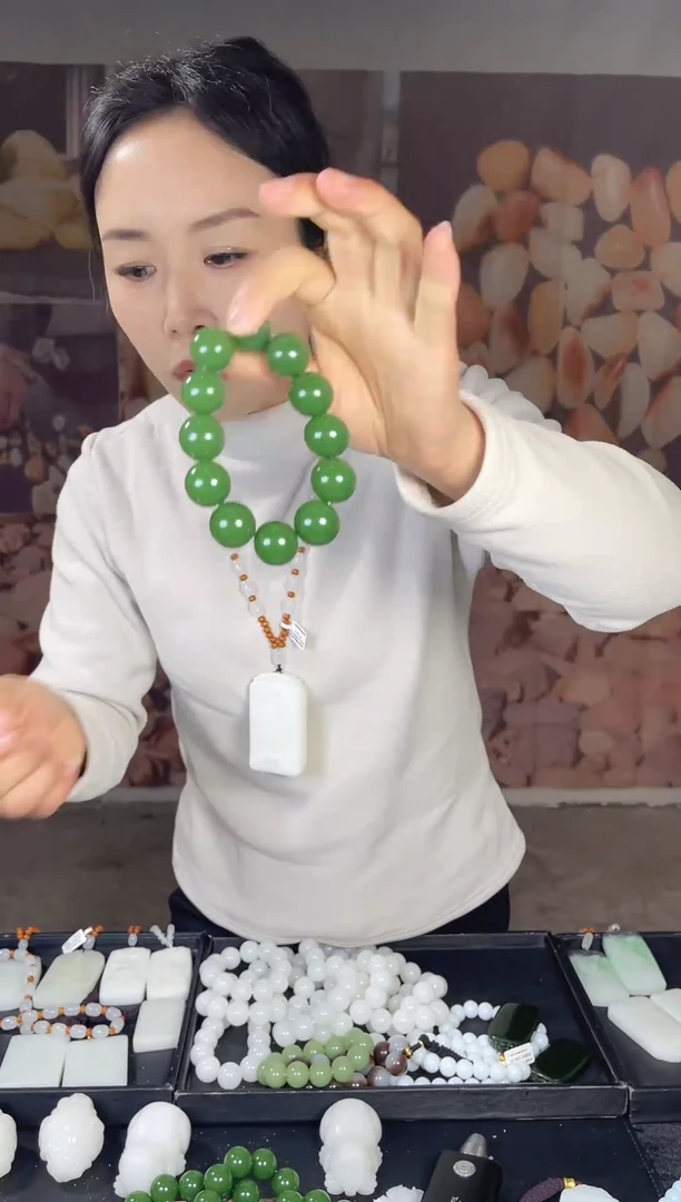 菠菜绿卡20手串11