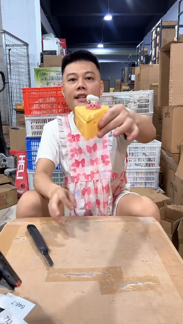 瓷片星之卡比奶酪罐子