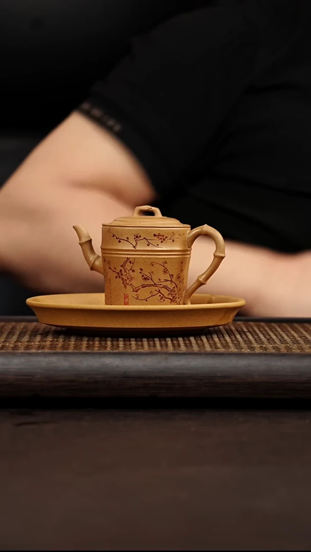 紫砂茶案宜兴悦茗壶紫砂