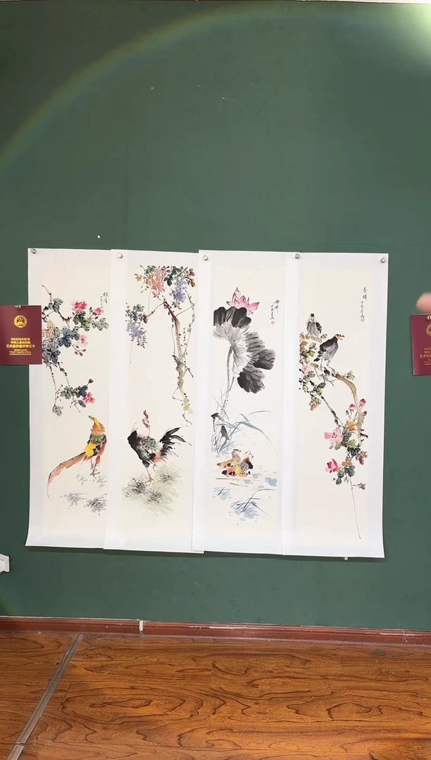 国画周建真老师绘画作品9-25