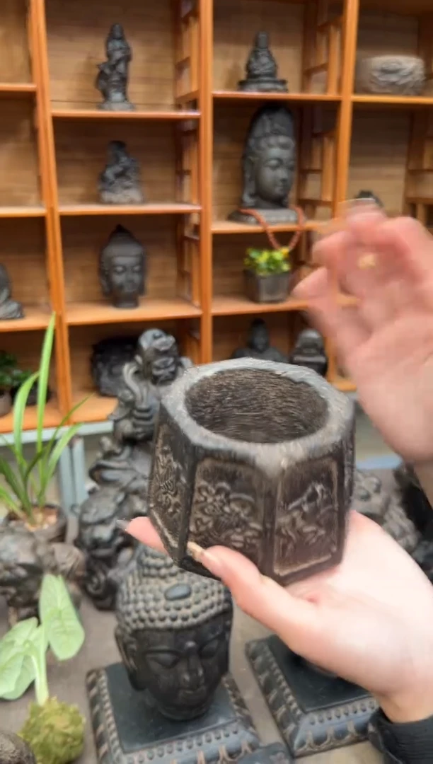 陶土【火山泥】八宝井