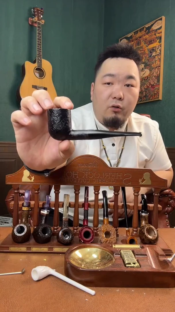石楠木木雕款意大利进口石楠木烟斗