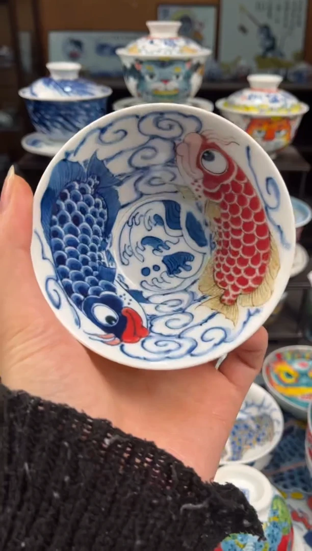 拙明院（微瑕价格）斗笠杯（帝王黄）