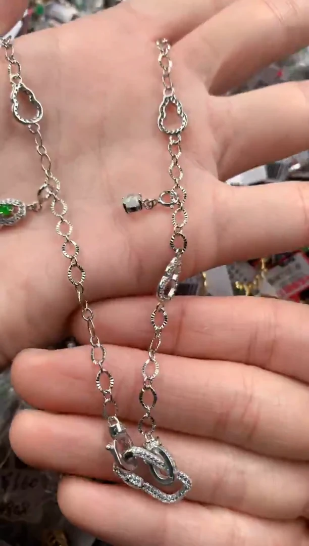 银S925镶嵌戒指翡翠111    10