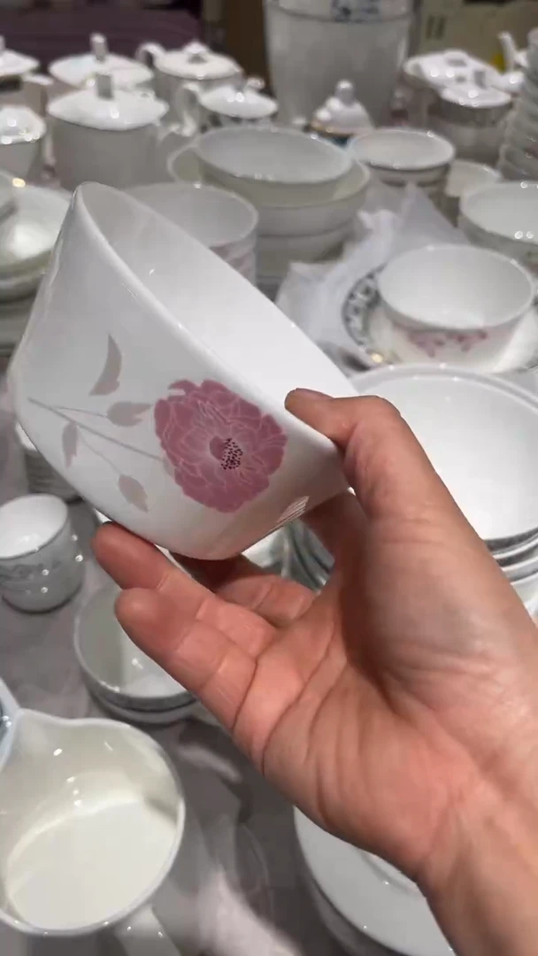 瓷5英寸米饭碗10只