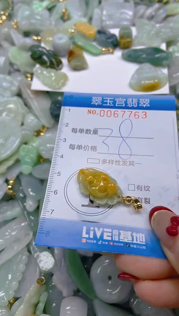 【闪购商品】翡翠颈饰未镶嵌闪购0067763