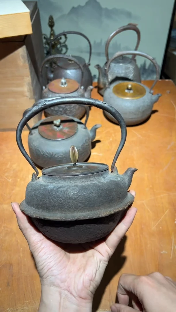 铁A1455铁壶中古周边/