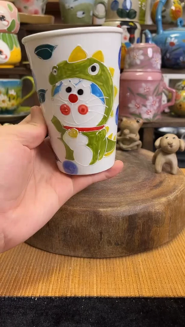 杯子景德镇手工手绘陶瓷