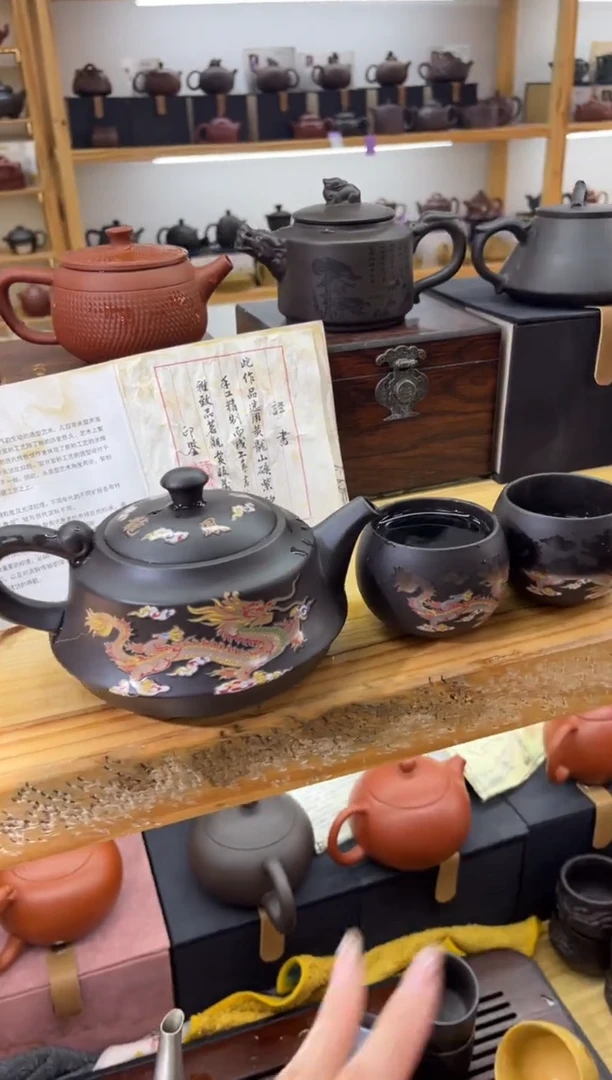 【闪购商品】紫砂大白茶具高端紫砂大白茶具高端紫砂