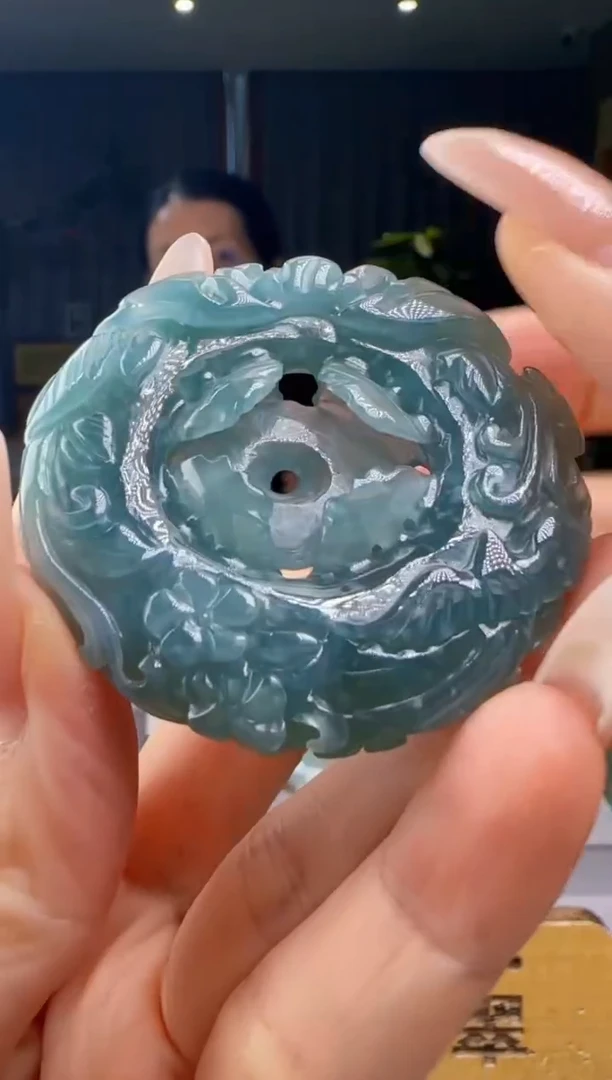 翡翠未镶嵌颈饰多样性发其一YJ@@60B7J06117