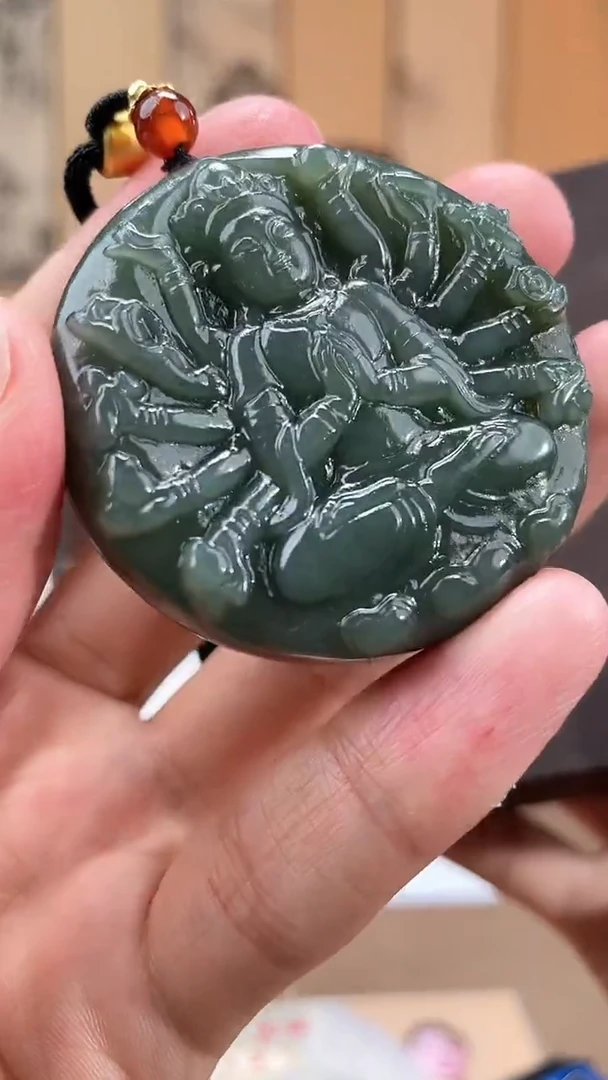 和田玉未镶嵌颈饰多样性拍一发一280022