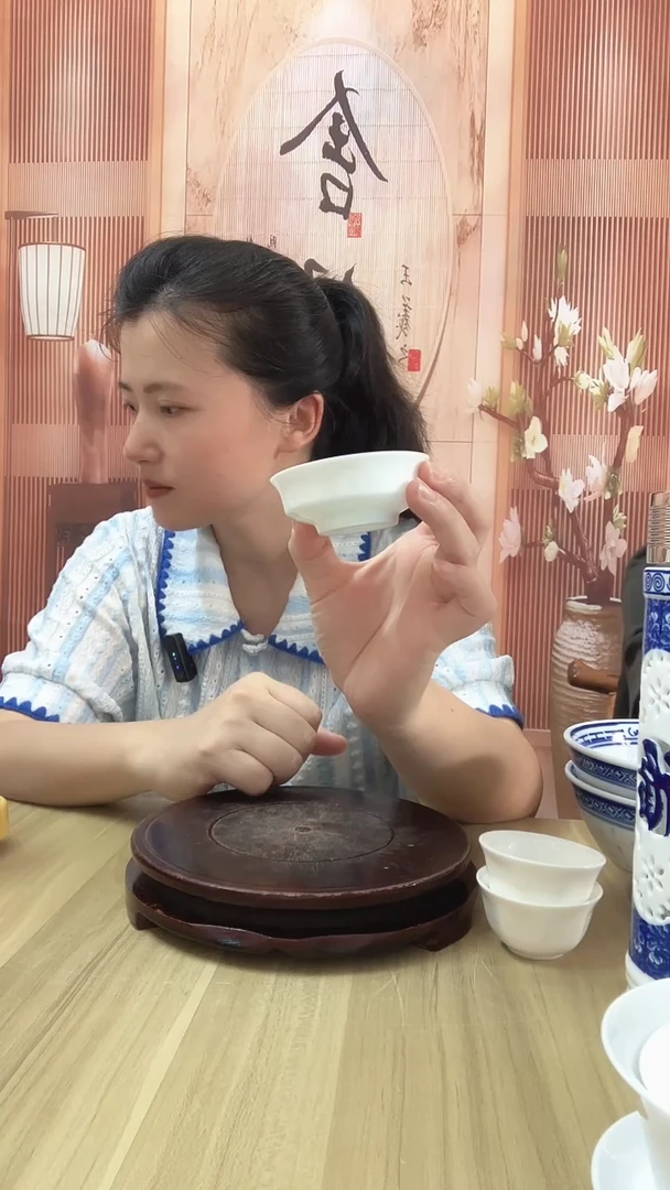 塑料景德镇高端小茶杯