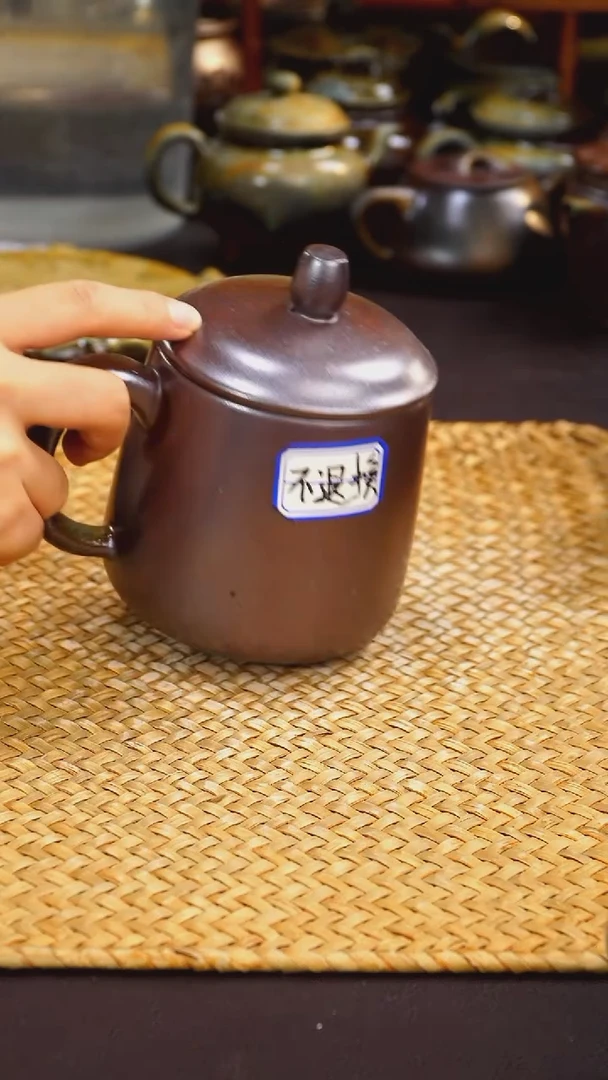 茶壶紫砂纯自然柴烧