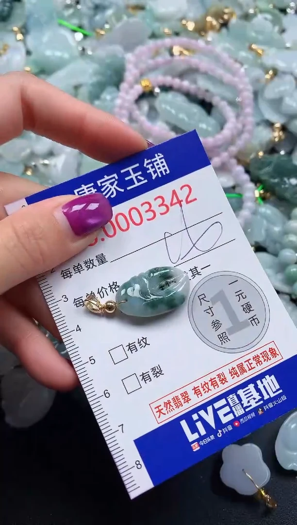 颈饰未镶嵌翡翠3342