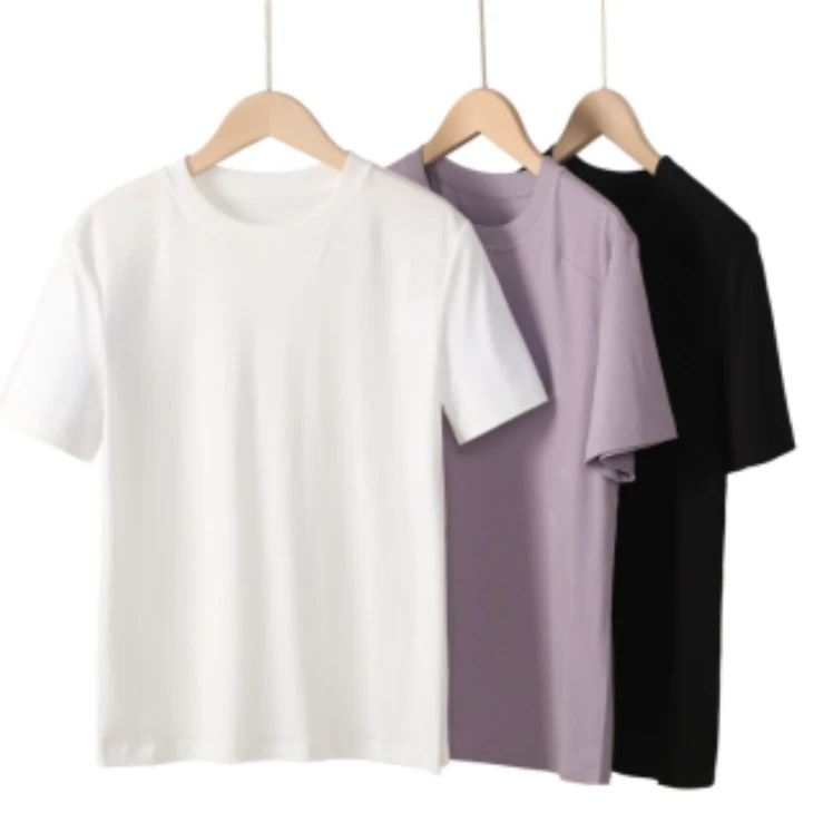 【梦夏M/X专属】匹马棉直角肩短袖T