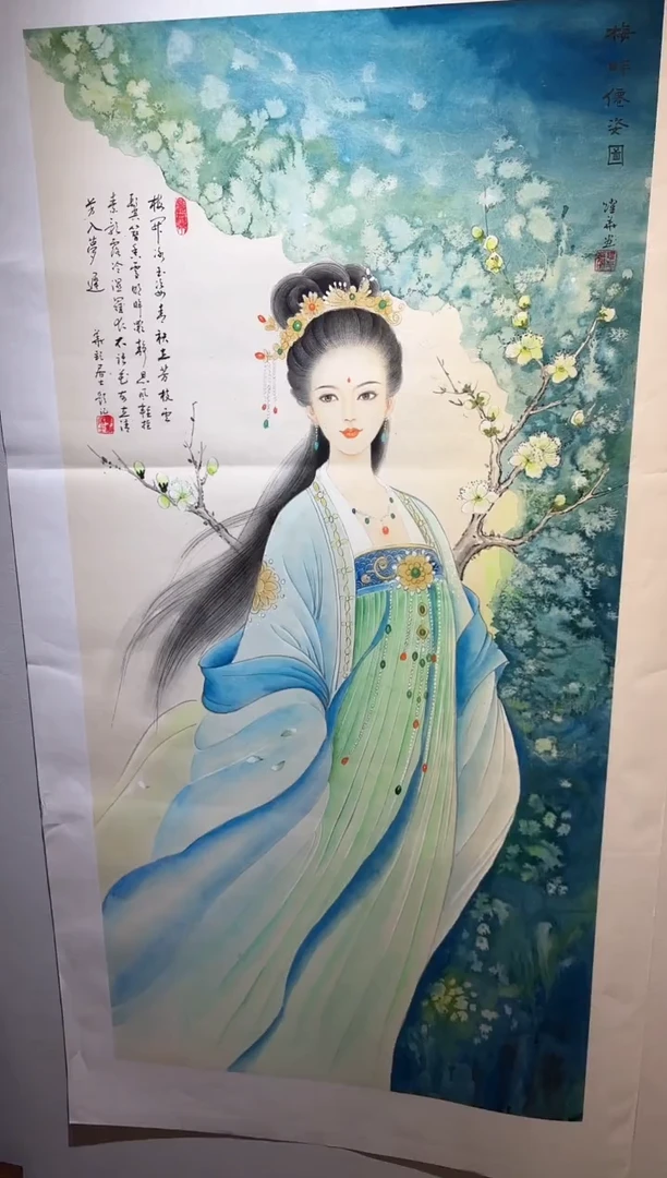 国画国画RW-1300594-张跃华央创美术馆精品定制备案作品