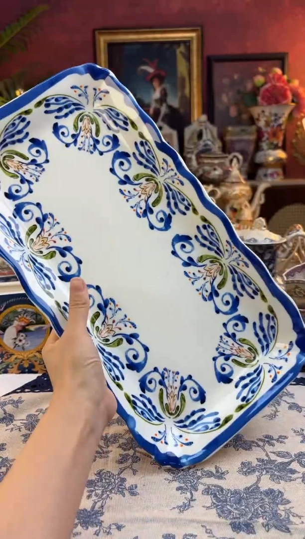 瓷游礼家居 鱼盘