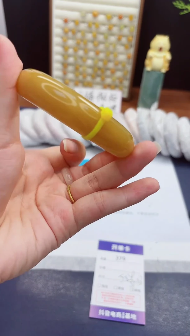 未镶嵌手镯石英质玉379-财气镯-圈口58