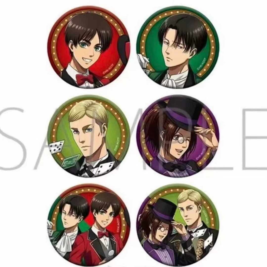 【拆包日谷】《进击的巨人》巨人魔术师系列吧唧立牌盲盒z(代拆)