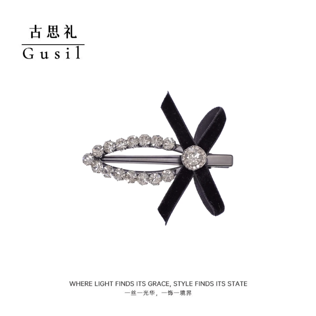 古思礼【花黎】韩系时尚百搭显气质碎发刘海侧边夹