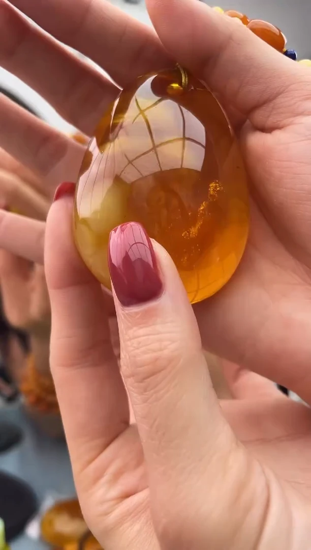 未镶嵌蜜蜡珠宝奇石假一罚十，046.多样性发一件