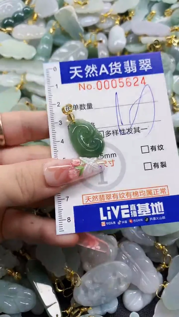 颈饰未镶嵌翡翠天然A货翡翠