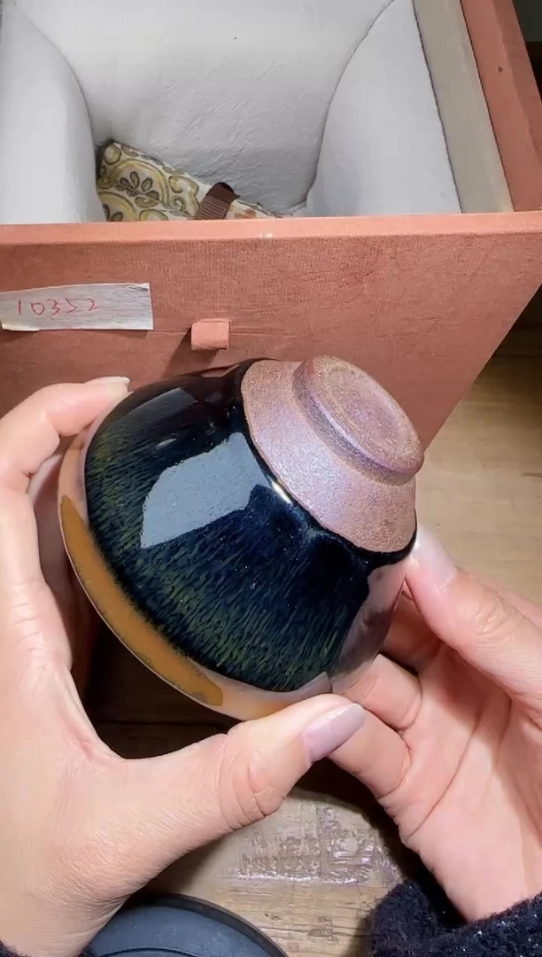 【闪购商品】茶盏张木芳精品建盏分享336