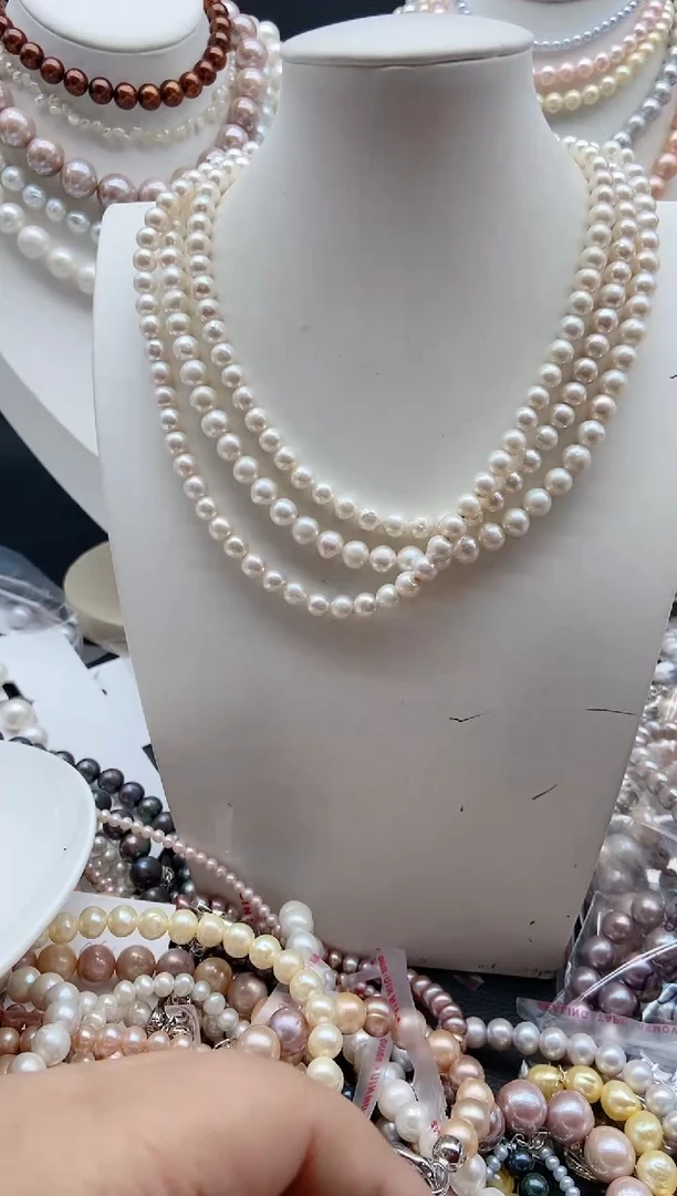 【闪购商品】淡水珍珠颈饰未镶嵌1