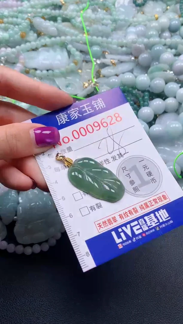 颈饰未镶嵌翡翠9628