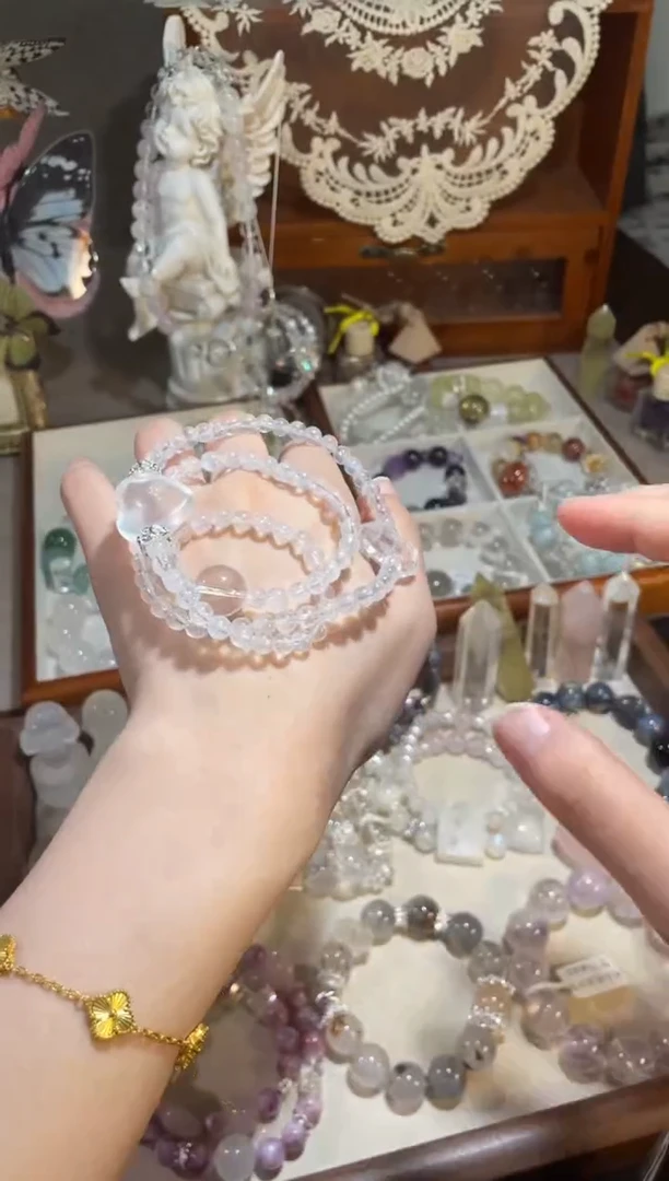 水晶手链未镶嵌646多样性发货