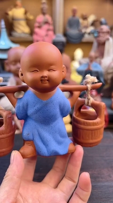 紫砂茶宠器闵茶宠摆件