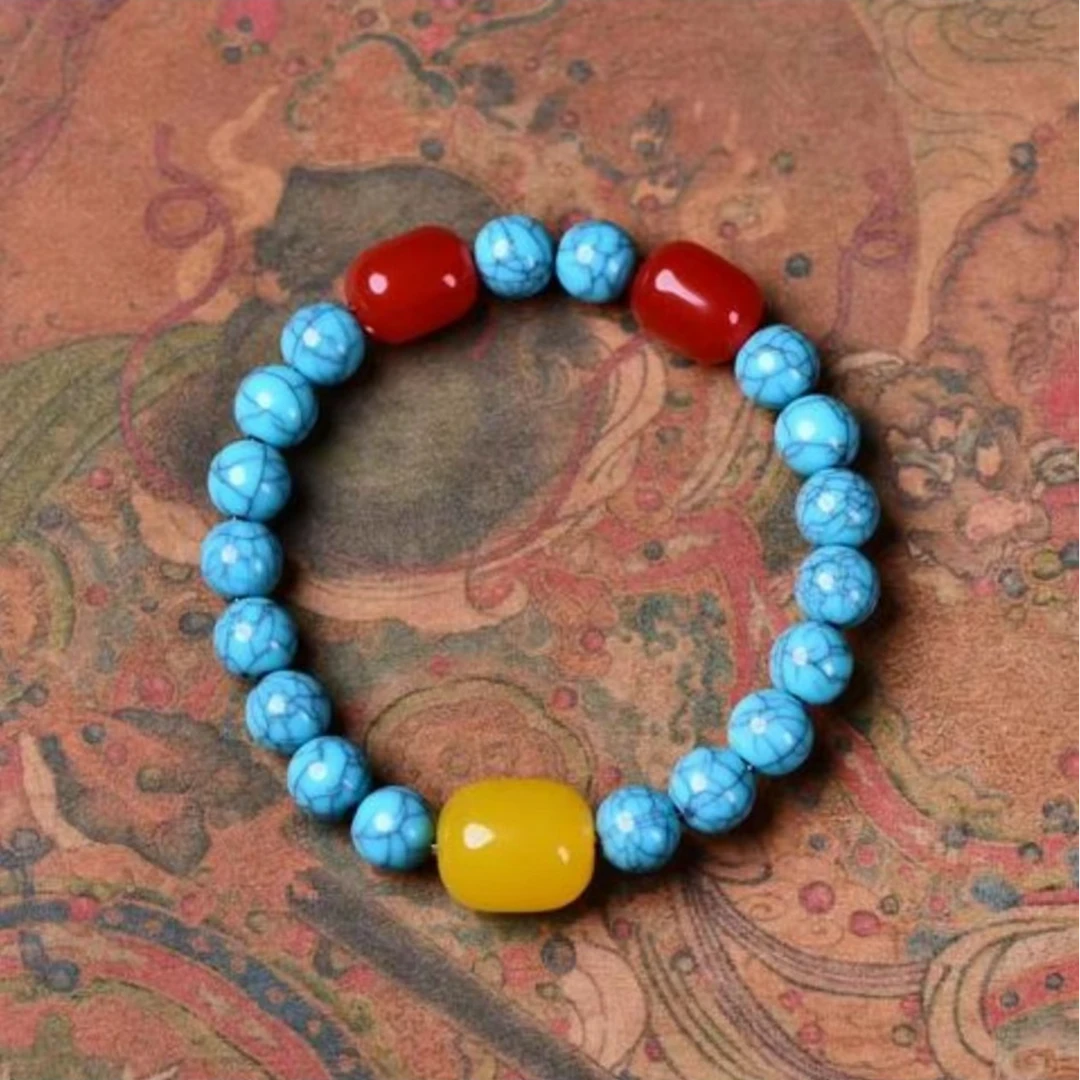 时尚精美仿绿松石创意饰品