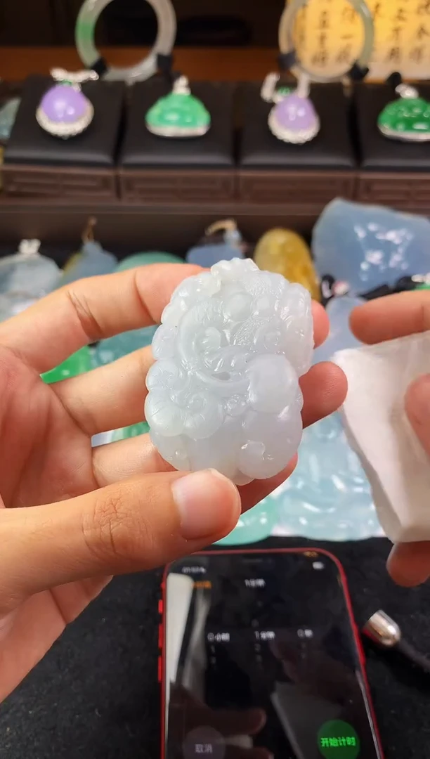 未镶嵌定制翡翠永****后4048毛货不退不换