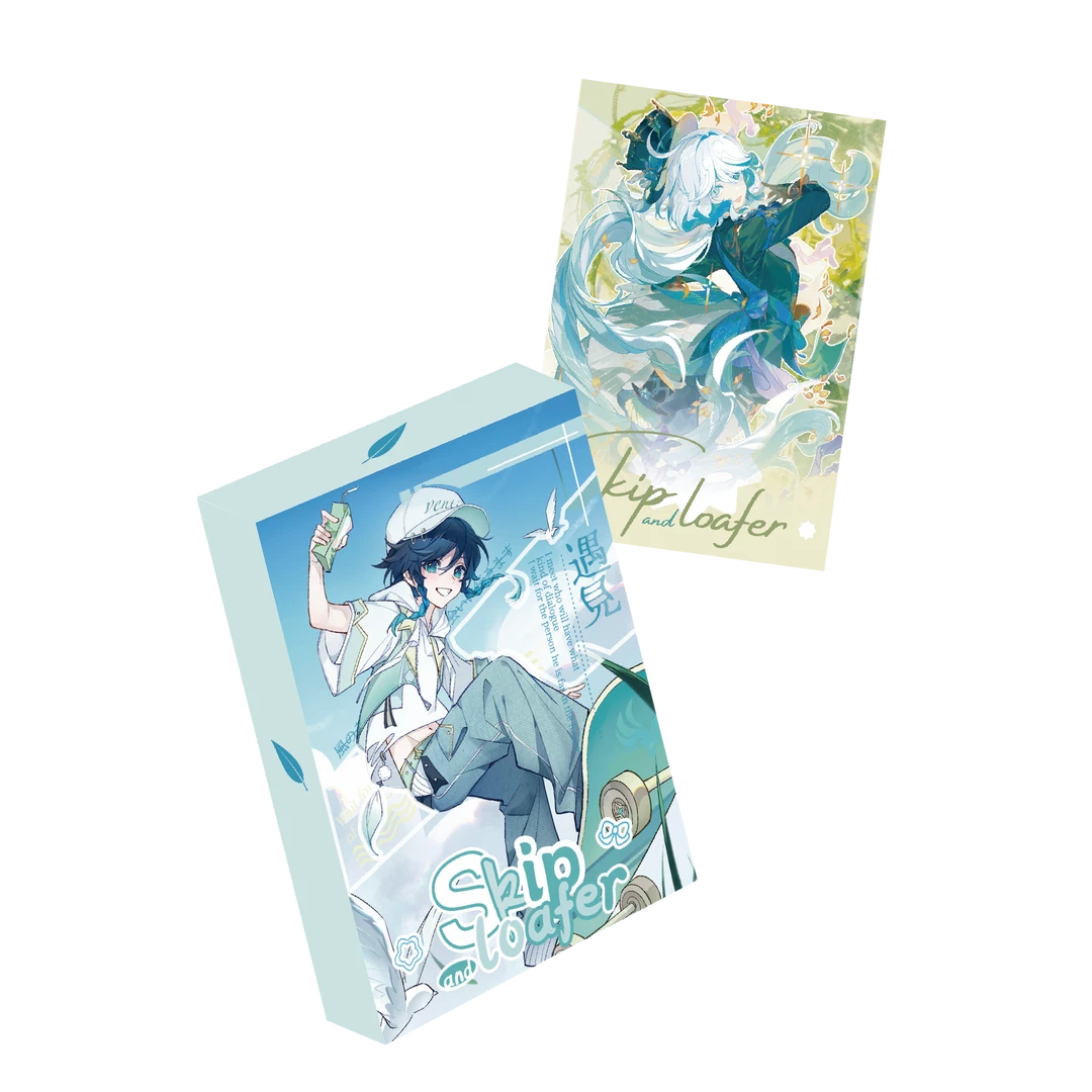 【OYE新粉福福】聚画社源神色纸空月寂照永夜诗第一弹【默认代拆】