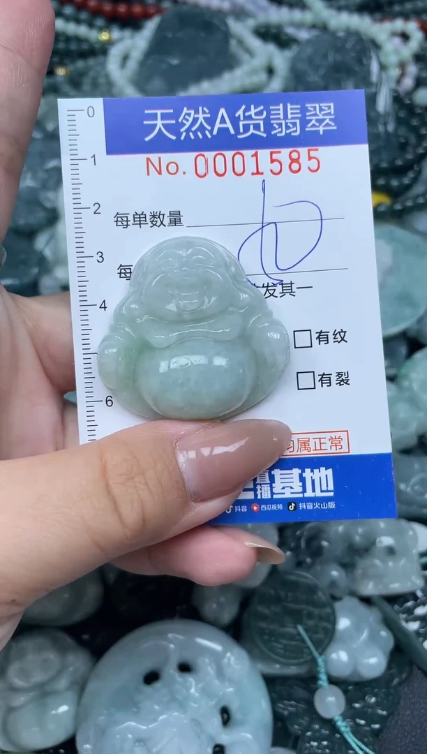 颈饰未镶嵌翡翠天然A货 支持复检