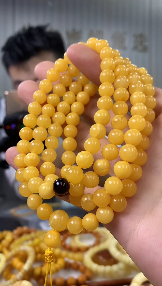 【闪购商品】琥珀裸石未镶嵌链子