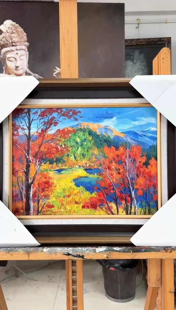 油画梁老师作品分享