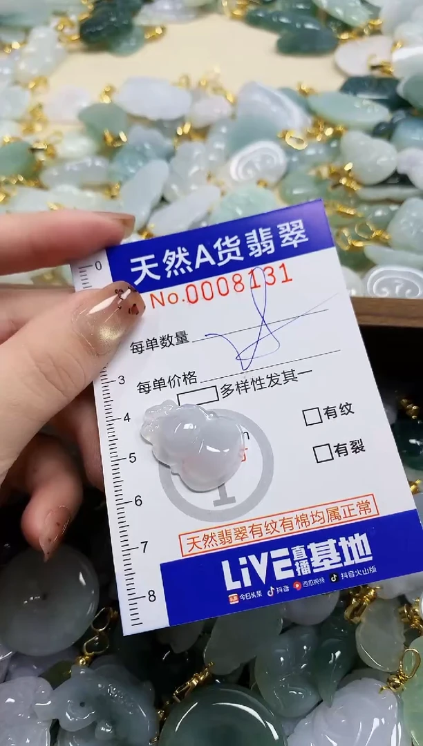 颈饰未镶嵌翡翠天然A货翡翠