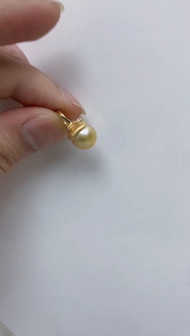 银S925镶嵌颈饰海水珍珠