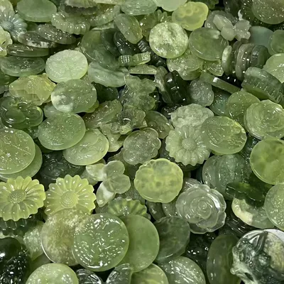 岫玉雕刻直播间链接（多样性发）