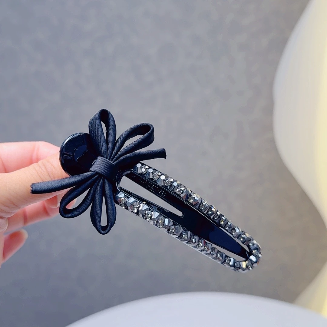 韩版时尚发夹女夹子森系一字夹默认风格懒人夹饰品气质顶夹