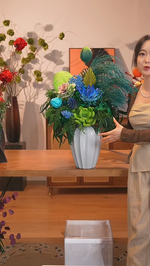 图片款花束：单花束+花瓶