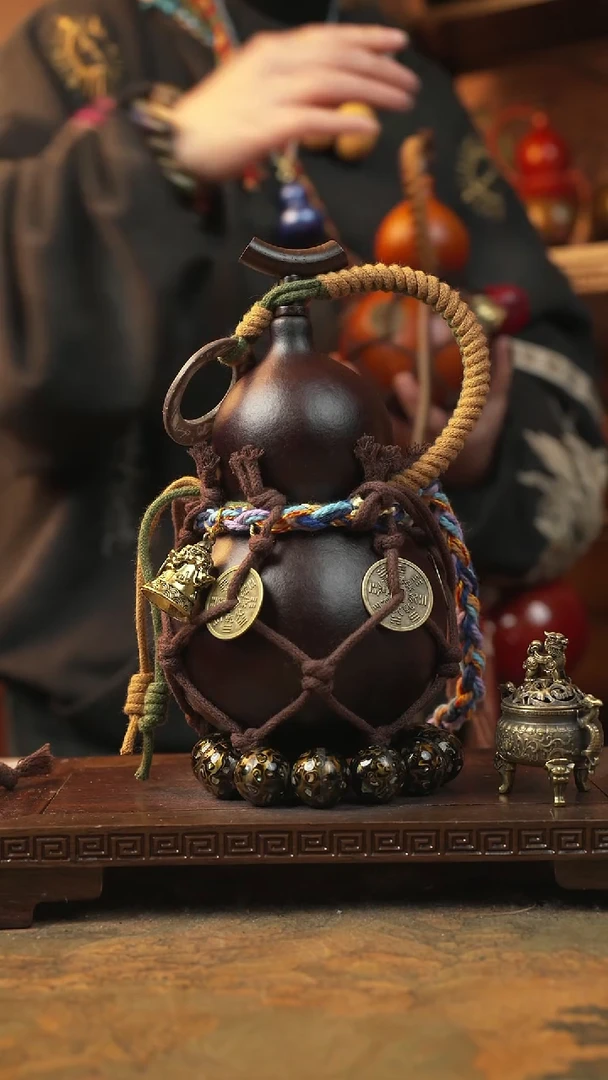 140大漆一物一拍记葫堂出品【不带手串】